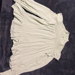 Elegant Cream Women's Top